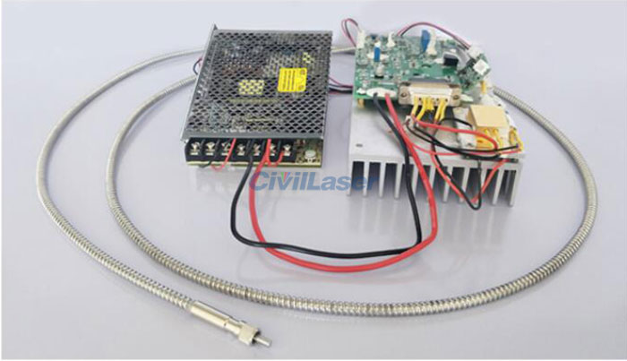 fiber coupled laser system